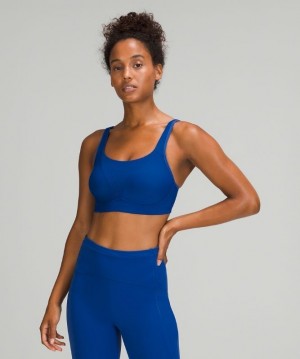 Lululemon Run Times Bra High Support, B Azules | 201635EMD