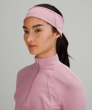 Lululemon Run for It All Earwarmer Rosas Grises Marrom | 289703KLP