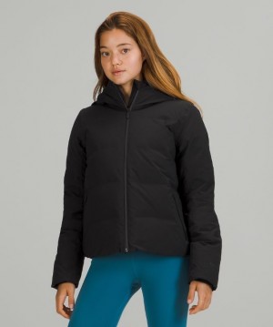 Lululemon Slush Hour Hooded Jacket Negros | 620138ODK