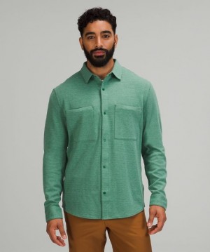 Lululemon Soft Knit Overshirt Verdes | 589760QDG