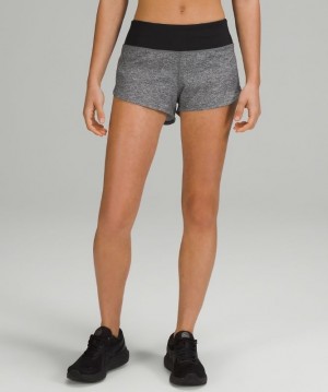 Lululemon Speed Up Low-Rise Lined Short 2.5 Multicolor Negros Negros | 470213PRN