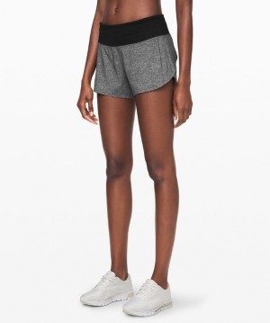 Lululemon Speed Up MR Short 4 Lined Multicolor Negros Negros | 234096XEN