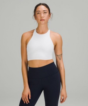 Lululemon Strong Lines Bra Medium Supports Blancos | 635827SYG