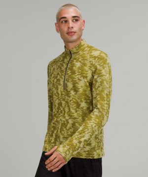 Lululemon Surge Warm Half-Zip Verdes | 713204WOK