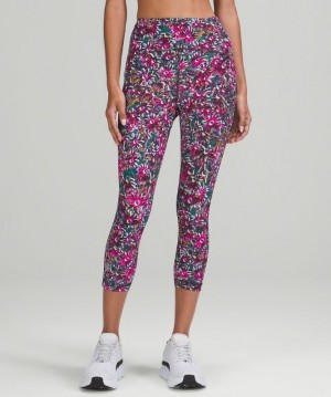 Lululemon Swift Speed High-Rise Crop 21 Multicolor | 765308WTK