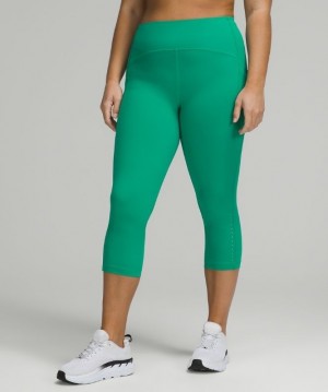 Lululemon Swift Speed High-Rise Crop 21 Turquesa | 524093COB
