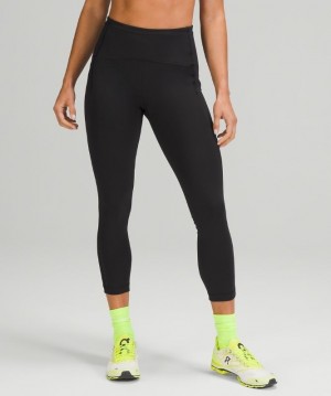 Lululemon Swift Speed High-Rise Crop 23 Negros | 083675XJM