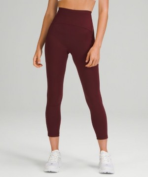 Lululemon Swift Speed High-Rise Tight 25 Rojos Vino | 438691CTK