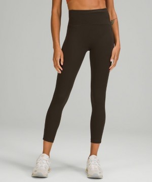 Lululemon Swift Speed High-Rise Tight 25 Verde Oliva Oscuro | 016328WQP