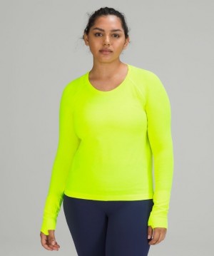 Lululemon Swiftly Tech LS 2.0 Race Amarillos Amarillos | 281704SAG