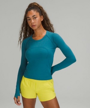 Lululemon Swiftly Tech LS 2.0 Race Azules | 053687AFX