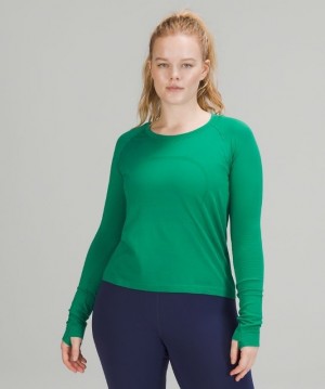 Lululemon Swiftly Tech LS 2.0 Race Turquesa Turquesa | 936572NOB