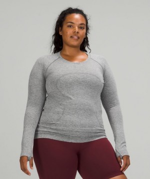 Lululemon Swiftly Tech Long Sleeve 2.0 Blancos | 102739RTC