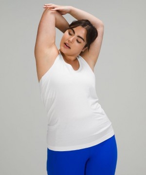 Lululemon Swiftly Tech Racerback 2.0 Blancos Blancos | 207983NYL