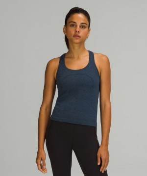 Lululemon Swiftly Tech Racerback Tank 2.0 Race Azul Marino Azules | 724518AWF