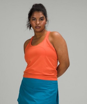 Lululemon Swiftly Tech Racerback Tank 2.0 Race Coral Coral | 791356KZO