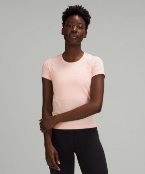 Lululemon Swiftly Tech Short Sleeve 2.0 Race Length Rosas Blancos Rosas Blancos | 784053LVX