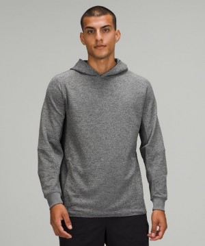 Lululemon Textured Tech Hoodie Grises Oscuro | 976582CEN