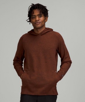 Lululemon Textured Tech Hoodie Rojos Oscuro Negros | 235879ZXV