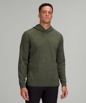Lululemon Textured Tech Hoodie Verdes Negros | 760982JUH