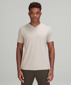 Lululemon The Fundamental V Beige | 297308DCY