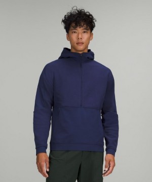 Lululemon Thick Fleece Half-Zip Night Sea | 107489UWK