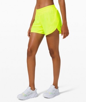 Lululemon Track That Mid-Rise Short 5 Lined Amarillos | 146709QFN