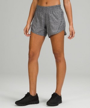 Lululemon Track That Mid-Rise Short 5 Lined Multicolor Negros | 791042DJG