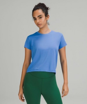 Lululemon Train to Be SS Azules Azules | 974625HAF