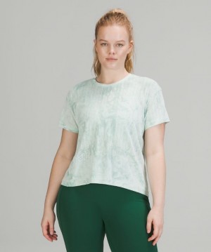 Lululemon Train to Be SS Azules Verdes | 187542RQE