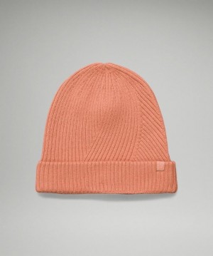 Lululemon Twist Knit Beanie Rosas | 745609LTR