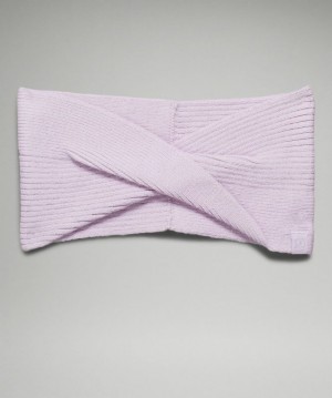Lululemon Twist Knit Ear Warmer Lavanda | 478635HTO