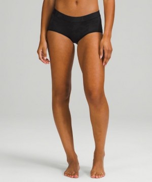 Lululemon UnderEase Mid-Rise Boyshort Underwear Camuflados Multicolor Grises | 637910YPA