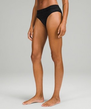 Lululemon UnderEase Mid-Rise Cheeky Bikini Underwear Camuflados Multicolor Grises | 378045WQE