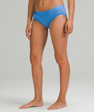 Lululemon UnderEase Mid-Rise Hipster Underwear Azules | 437158ODR