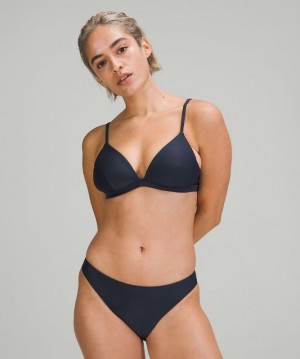 Lululemon Waterside Swim Top A/B Cup Azul Marino | 165907FEL