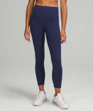 Lululemon Wunder Train HR Crop 23 Night Sea | 530617NJC