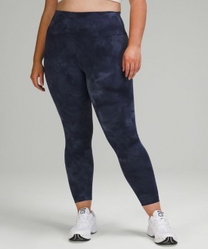Lululemon Wunder Train High-Rise Tight 25 Azules | 512748WTF