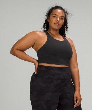 Lululemon Wunder Train Long-Line Bra Negros | 830957BKU
