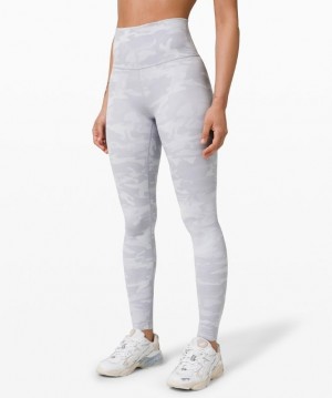 Lululemon Wunder Under HR Tight 28 Camuflados Blancos | 609235ATY