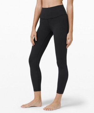 Lululemon Wunder Under High-Rise Tight 25 Full-On Luon Negros | 784356CWQ