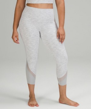 Lululemon Wunder Under Scalloped Hem High-Rise Crop 23 Multicolor | 274561XTI