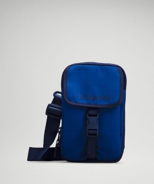 Lululemon Zip-Top Crossbody Bag Azules | 248071FLR