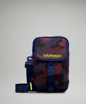 Lululemon Zip-Top Crossbody Bag Camuflados Rojos Multicolor | 459732LMX